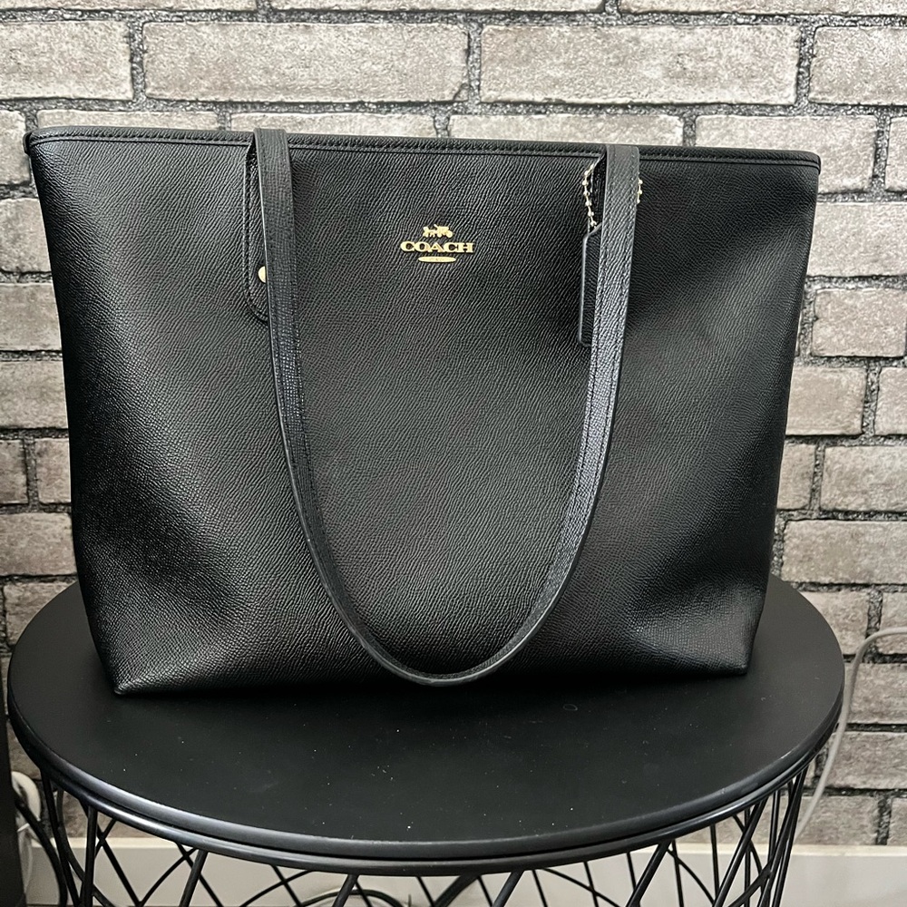 Coach Zip Top Tote Bag